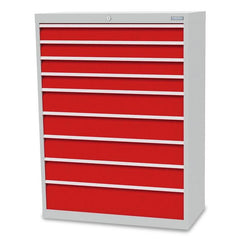 Bedrunka+Hirth Schubladenschrank, Tiefe 500 mm, R 36-16, Schubladenanzahl: 9 – Vorschau 1