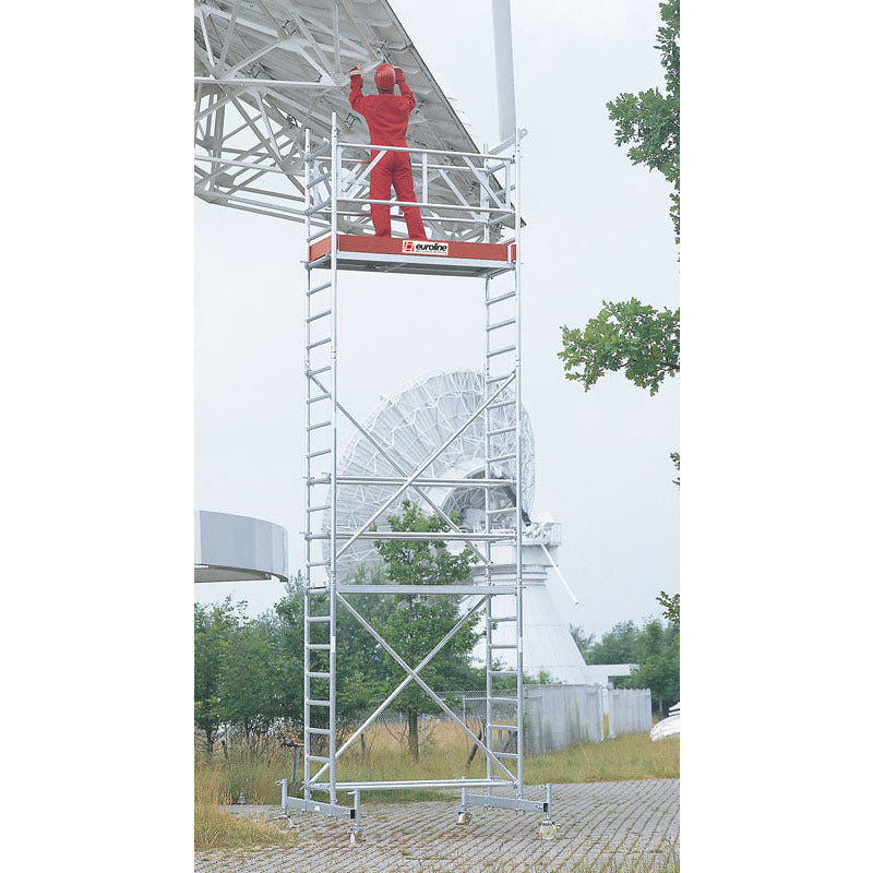 EUROLINE ladders scaffold type 9512 with rigid chassis beam (type 0.75 x 1.80)