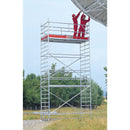 EUROLINE ladder scaffold type 9514 with movable chassis and safety structure (type 1.50 x 2.85)