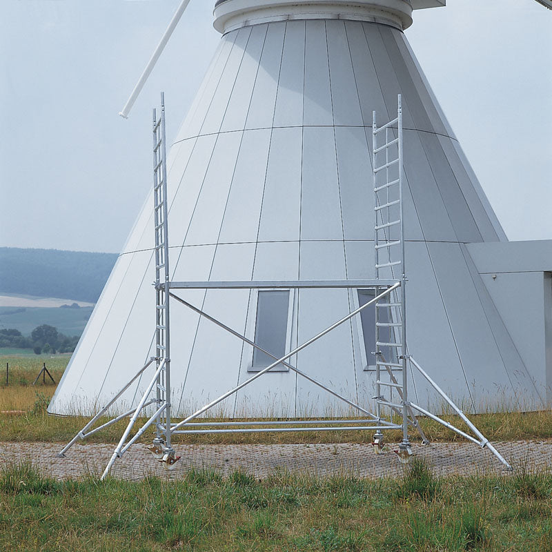 EUROLINE ladders scaffold type 9516 with outriggers and safety structure (type 0.75 x 2.85)
