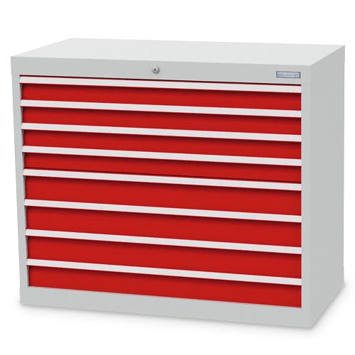 Armoire à tiroirs Bedrunka+Hirth, profondeur 500 mm, R 36-16, nombre de tiroirs : 8