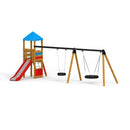 Lars Laj Logo Tower with Bird's Nest Swing (BNS 90 cm) Playground