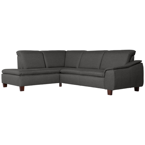 Max Winzer corner sofa left with sofa 2.5-seater right Aaron anthracite