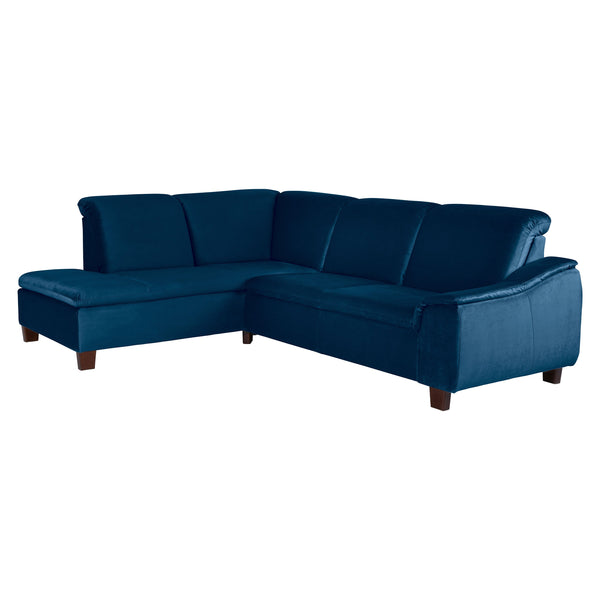 Max Winzer corner sofa left with sofa 2.5-seater right Aaron dark blue