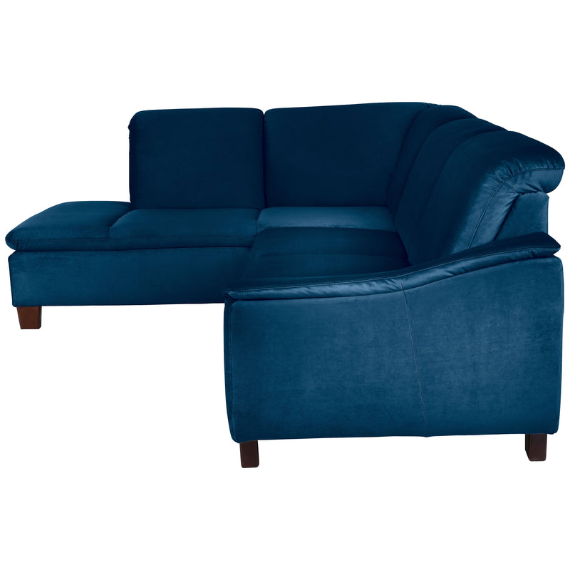 Max Winzer corner sofa left with sofa 2.5-seater right Aaron dark blue