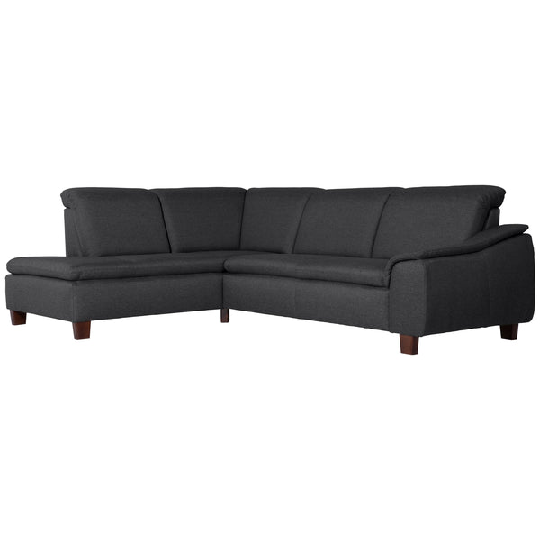 Max Winzer corner sofa left with sofa 2.5-seater right Aaron graphite