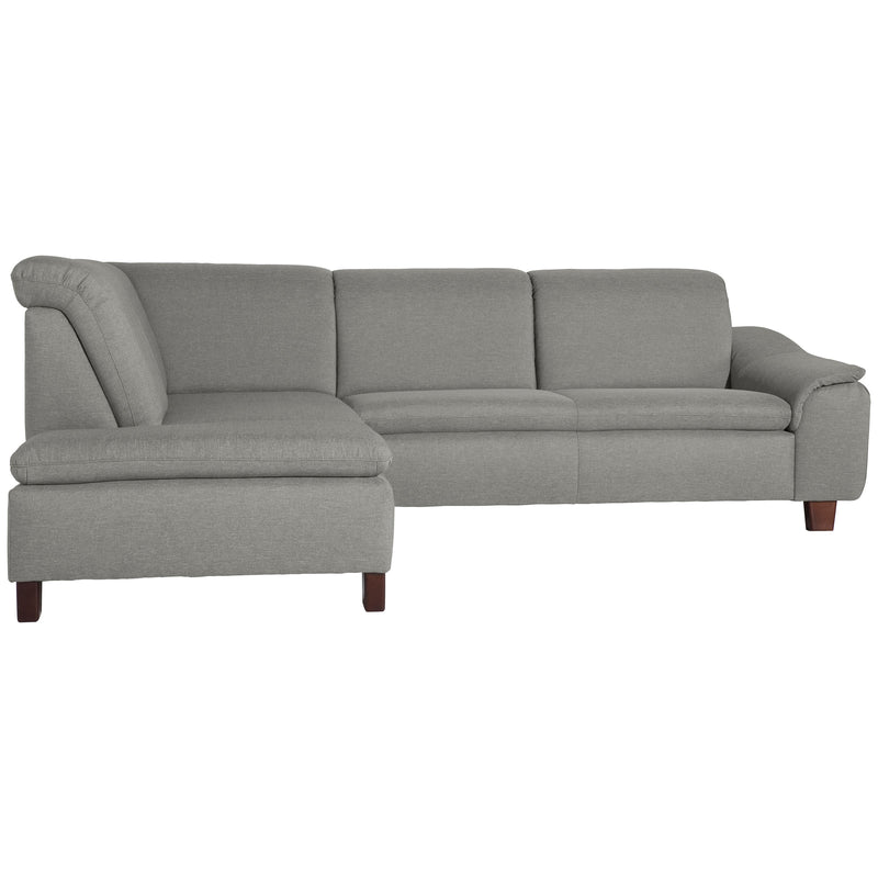 Max Winzer corner sofa left with 2.5-seater sofa right Aaron light grey