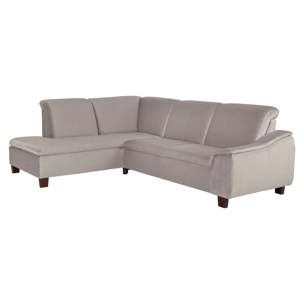 Max Winzer corner sofa left with sofa 2.5-seater right Aaron light grey