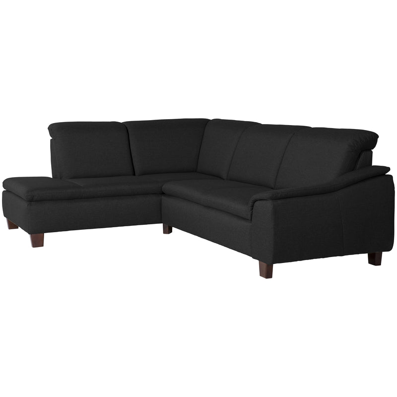 Max Winzer corner sofa left with sofa 2.5-seater right Aaron black