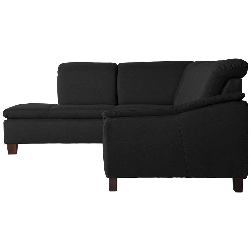 Max Winzer corner sofa left with sofa 2.5-seater right Aaron black