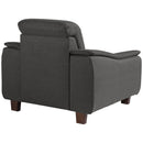 Fauteuil Max Winzer Aaron anthracite