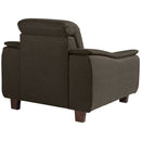 Fauteuil Max Winzer Aaron marron