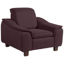 Fauteuil Max Winzer Aaron bordeaux