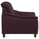 Fauteuil Max Winzer Aaron bordeaux