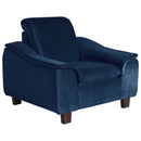 Max Winzer Sessel Aaron dunkelblau