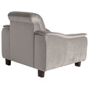 Max Winzer Sessel Aaron hellgrau