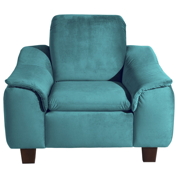 Max Winzer armchair Aaron petrol