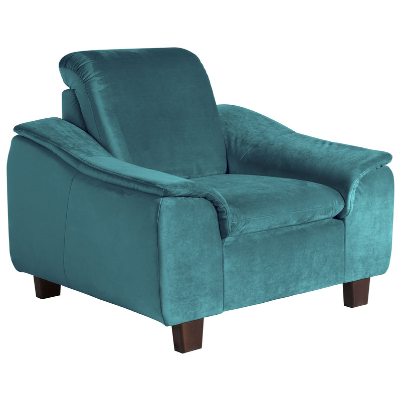 Max Winzer armchair Aaron petrol