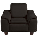 Fauteuil Max Winzer Aaron chocolat