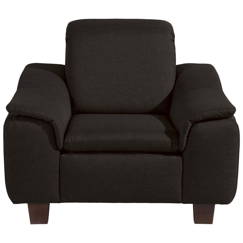 Max Winzer armchair Aaron chocolate