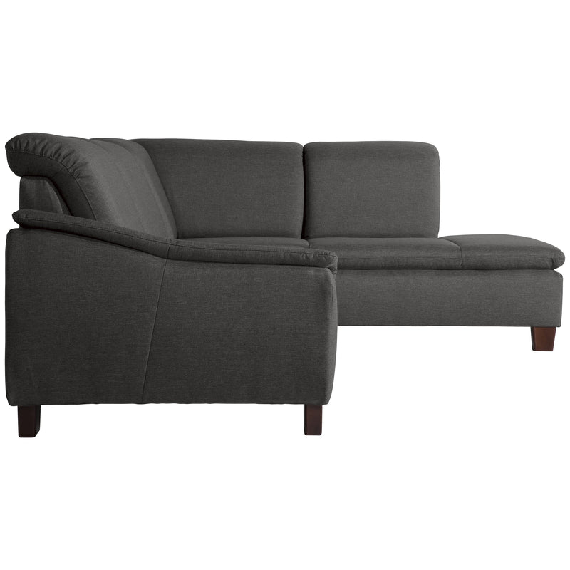 Max Winzer sofa 2.5-seater left with corner sofa right Aaron anthracite