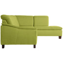 Canapé Max Winzer 2,5 places gauche avec canapé d'angle droit Aaron apfel