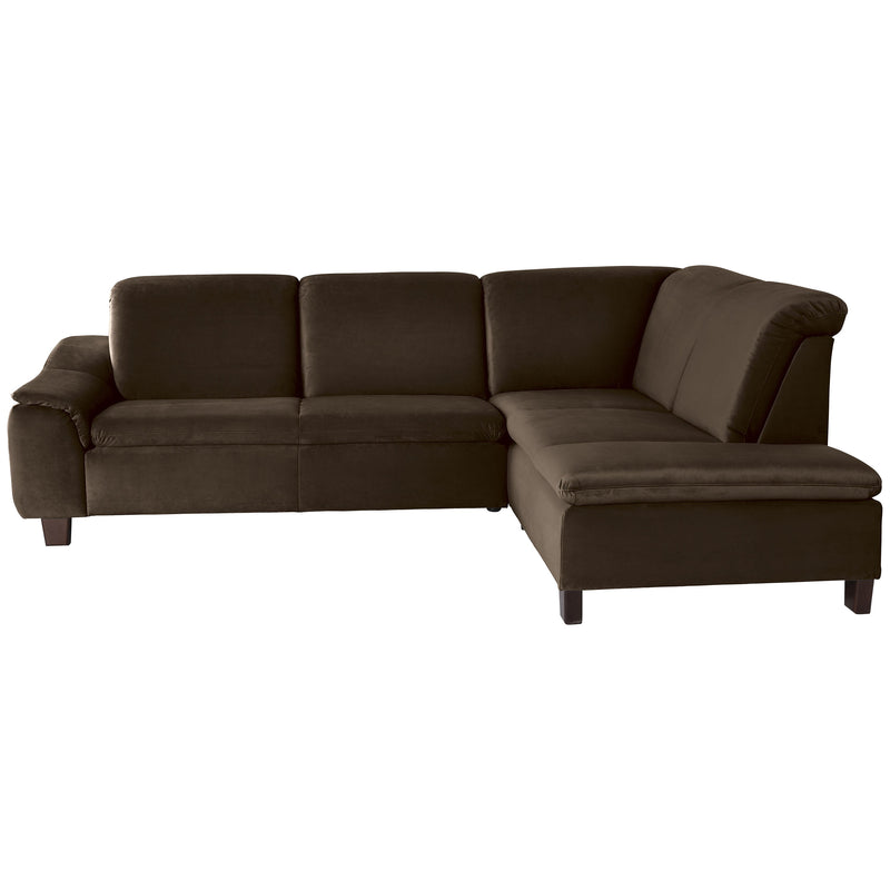 Max Winzer sofa 2.5-seater left with corner sofa right Aaron brown