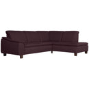 Max Winzer Sofa 2,5-Sitzer links mit Ecksofa rechts Aaron burgund