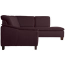 Max Winzer Sofa 2,5-Sitzer links mit Ecksofa rechts Aaron burgund