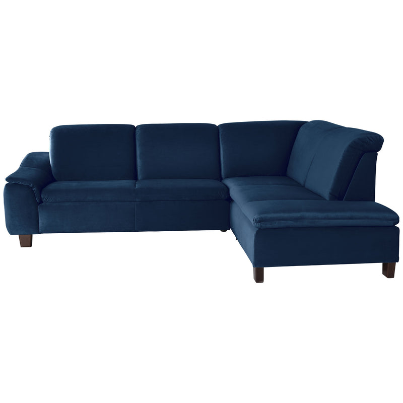 Max Winzer sofa 2.5-seater left with corner sofa right Aaron dark blue