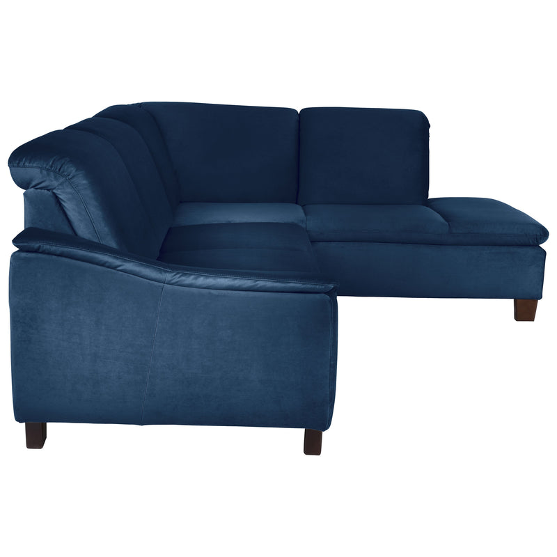 Max Winzer sofa 2.5-seater left with corner sofa right Aaron dark blue