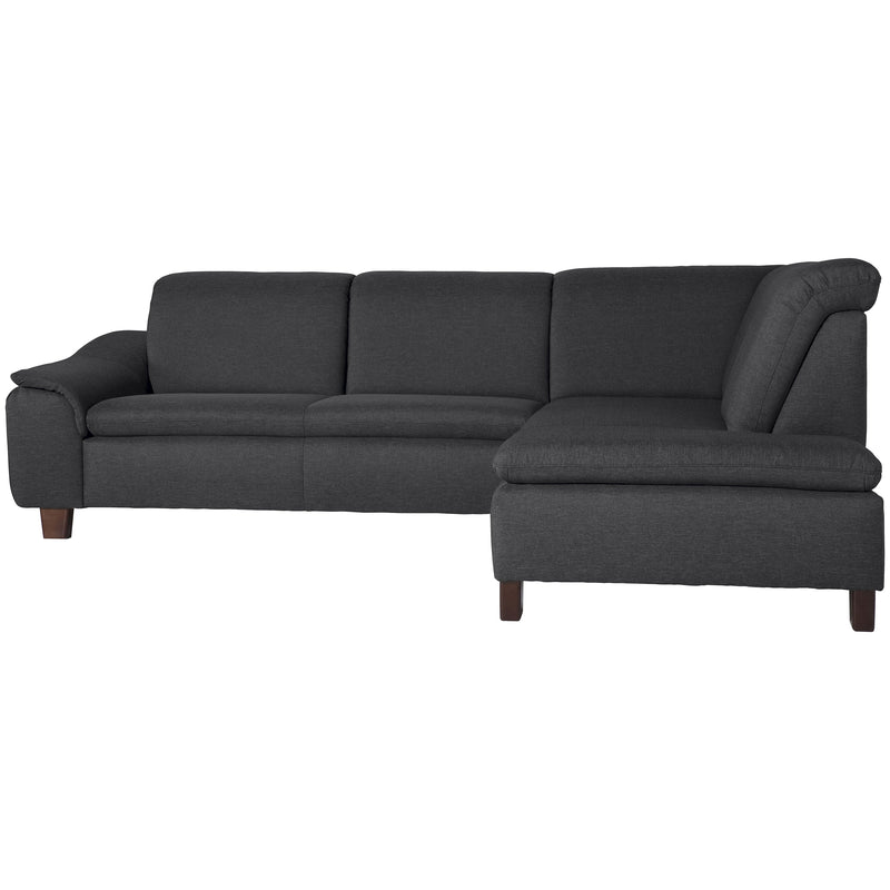 Max Winzer sofa 2.5-seater left with corner sofa right Aaron graphite