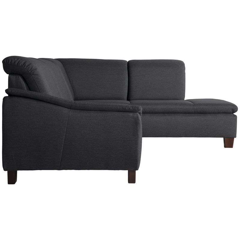 Max Winzer sofa 2.5-seater left with corner sofa right Aaron graphite