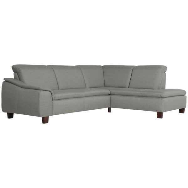Max Winzer 2.5-seater sofa left with corner sofa right Aaron light grey