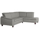 Max Winzer Sofa 2,5-Sitzer links mit Ecksofa rechts Aaron hellgrau