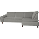 Max Winzer Sofa 2,5-Sitzer links mit Ecksofa rechts Aaron hellgrau