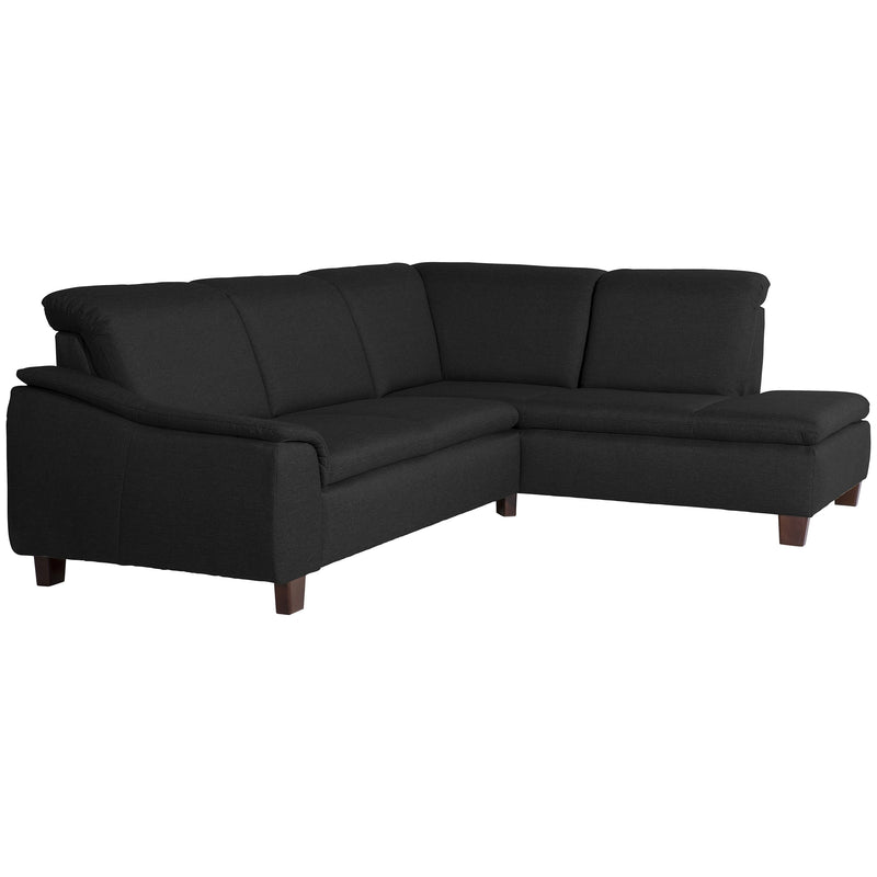 Max Winzer 2.5-seater sofa left with corner sofa right Aaron black