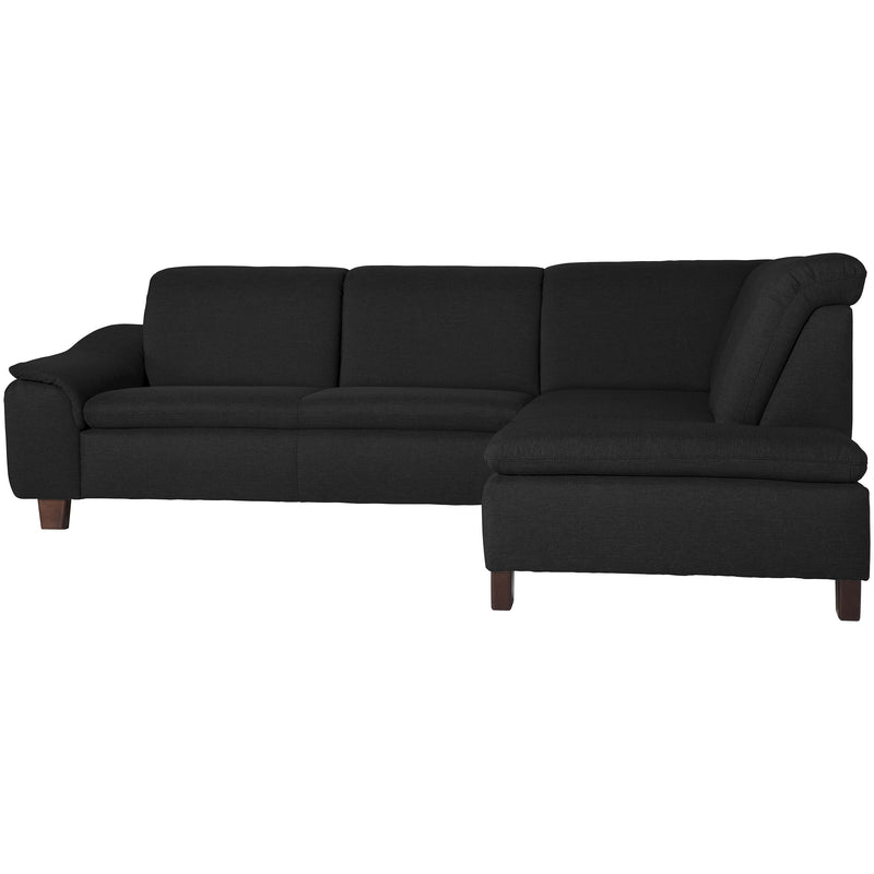 Max Winzer 2.5-seater sofa left with corner sofa right Aaron black
