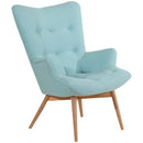 Max Winzer high-back chair Aiko aqua