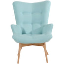 Max Winzer high-back chair Aiko aqua