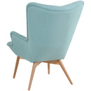 Max Winzer high-back chair Aiko aqua