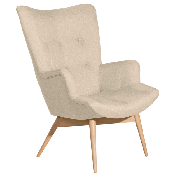 Max Winzer high-back chair Aiko beige