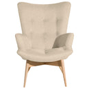 Chaise à dossier haut Max Winzer Aiko beige