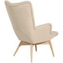 Chaise à dossier haut Max Winzer Aiko beige