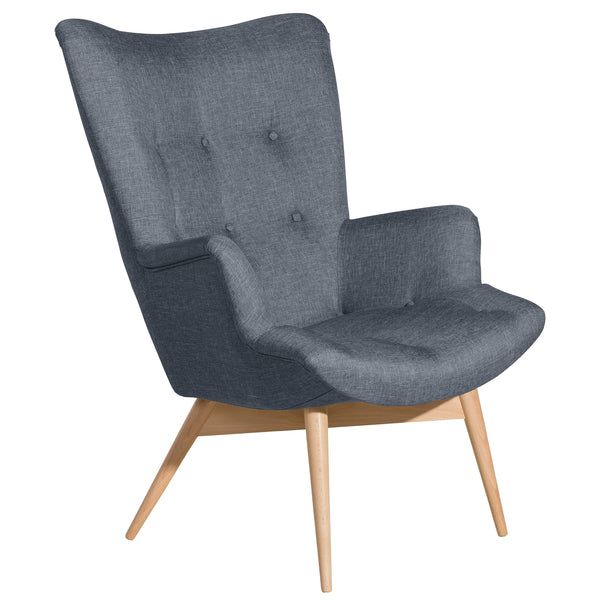 Max Winzer high-back chair Aiko denim