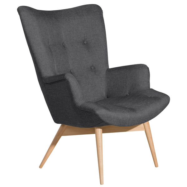 Max Winzer high-back chair Aiko graphite