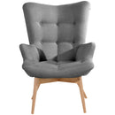 Max Winzer high-back chair Aiko grey