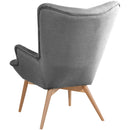 Max Winzer high-back chair Aiko grey