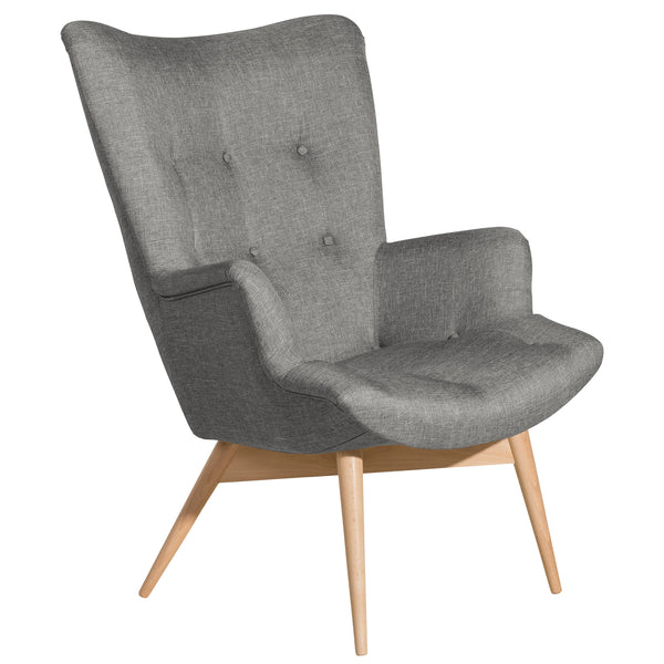 Max Winzer high-back chair Aiko light grey