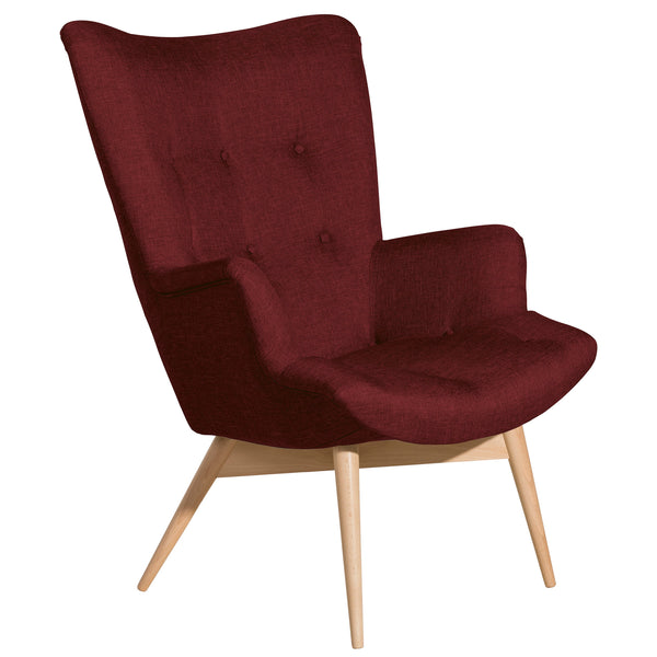 Max Winzer high-back chair Aiko red